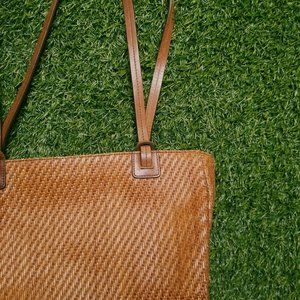 Fossil Wicker Rattan Purse Offers Welcome